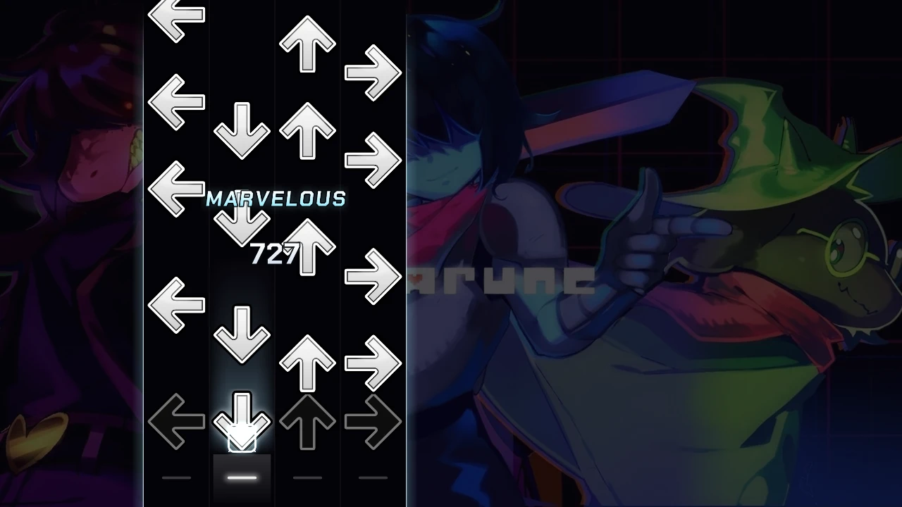 PRISM // arrow (simple ends) (for osu!lazer) - Mania Tracker